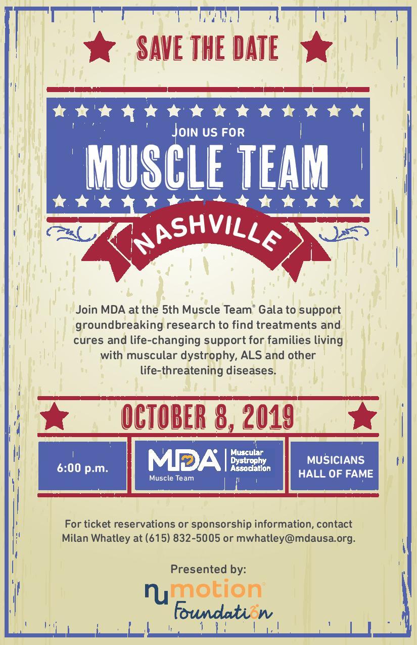 Muscular Dystrophy Association – Committee Members Wanted