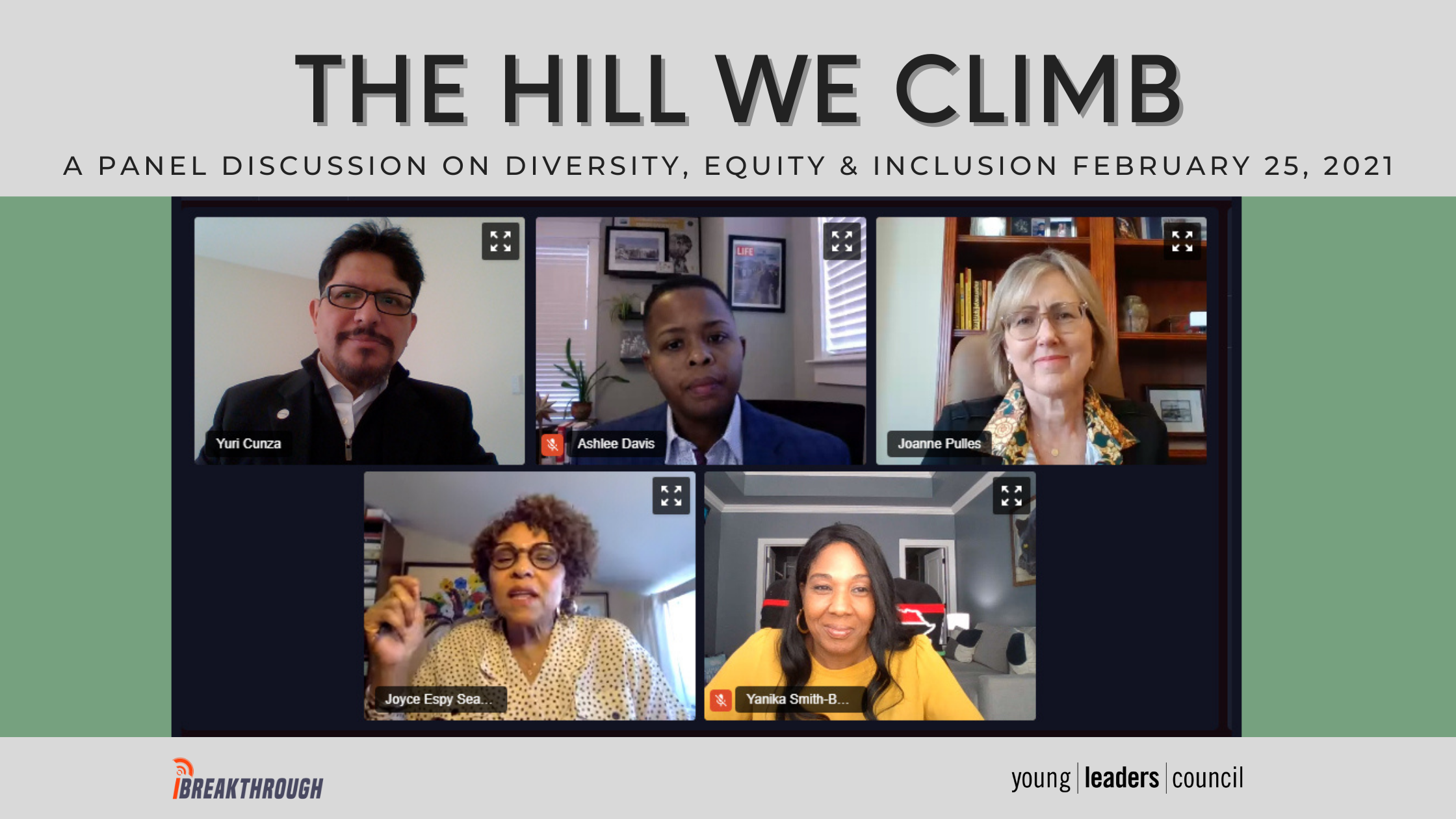 The Hill We Climb: A Panel Discussion on Diversity, Equity & Inclusion