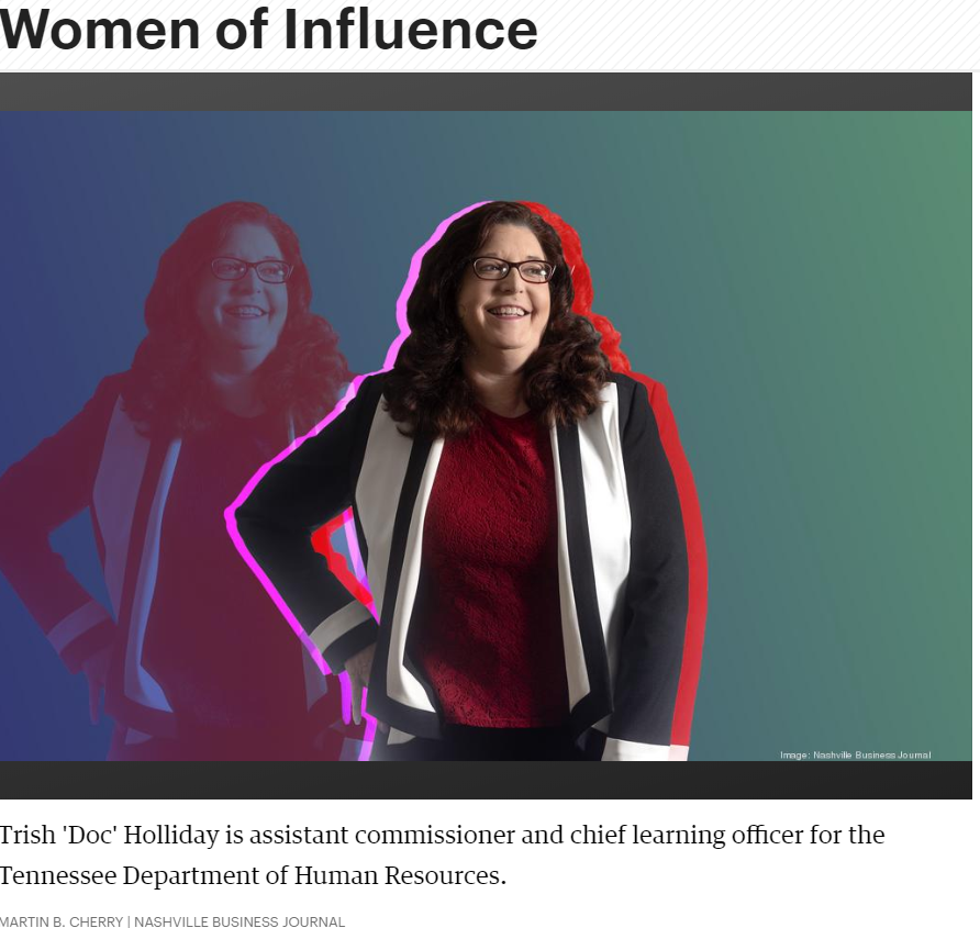 Dr. Trish Holliday of YLC Class 26 Featured “Women of Influence” in This Week’s NBJ